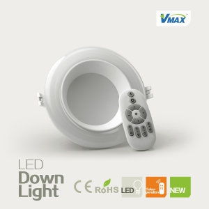 15W High Power Houseing Lamp Three Color LED Dimmable Downlight (V-DLQ0815RY)