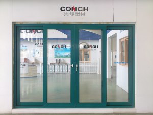 Conch 60mm UPVC Sliding Door for Balcony Garden and etc