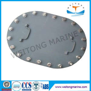 CCS Approval Steel Marine Manhole Cover for Ship